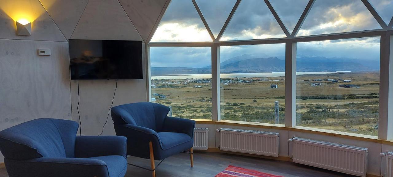 Dome With Stunning Glacier & Mountain Views Пуерто Наталес Екстериор снимка